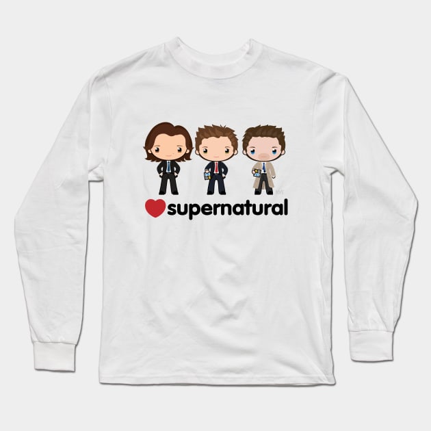 Love Supernatural Long Sleeve T-Shirt by KYi